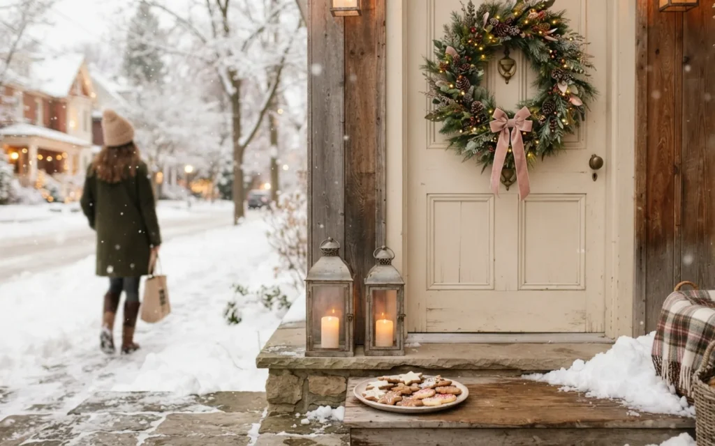 Kerstwensen voor de buren: warm en gezellig