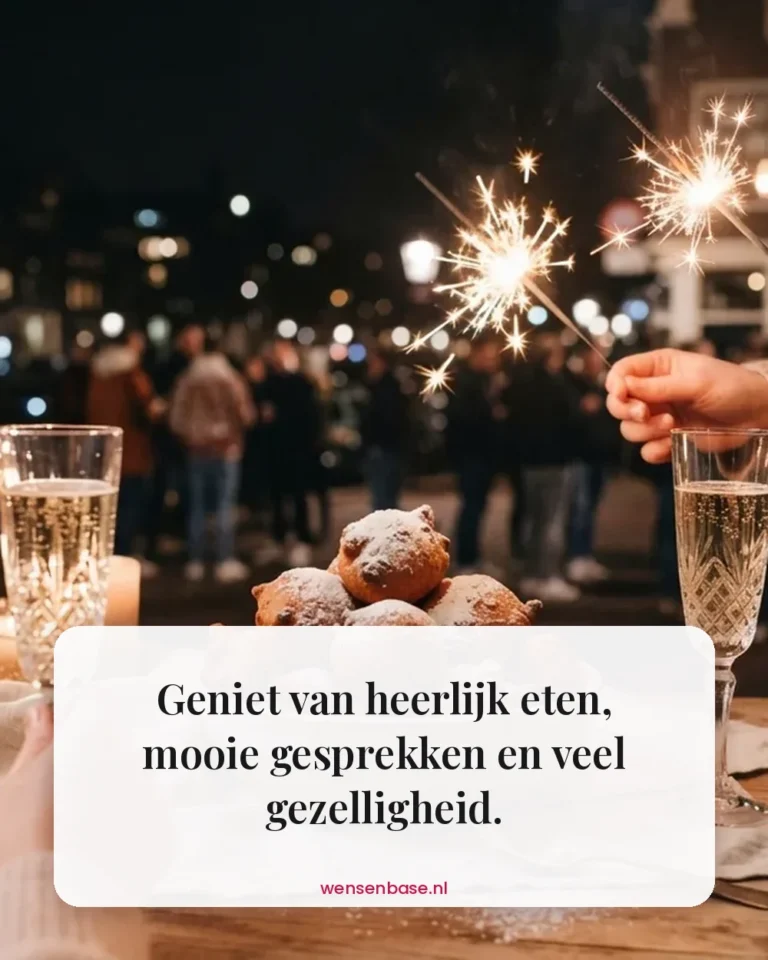 Geniet van heerlijk eten, mooie gesprekken en veel gezelligheid.
